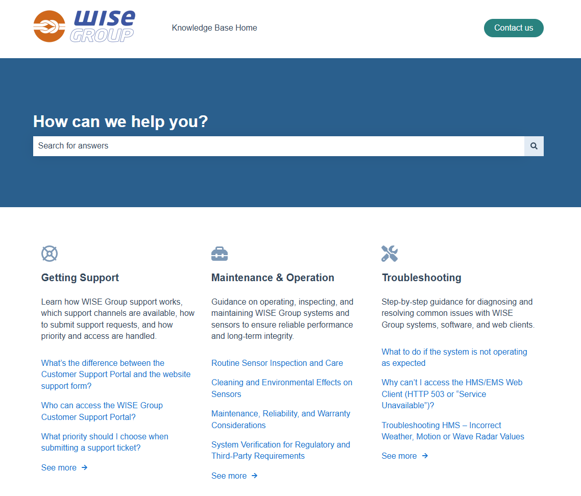 WISE Group Enhances Support Platform and Launches Improved Customer Portal