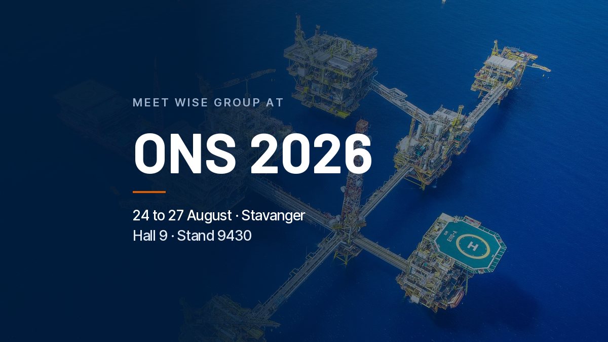 Meet WISE Group at ONS 2026 in Stavanger