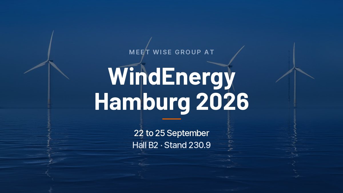 Meet WISE Group at WindEnergy Hamburg 2026