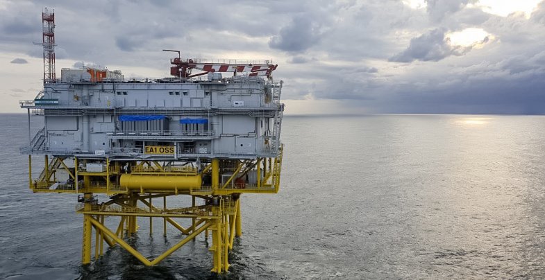Offshore substation at East Anglia One, where WISE Group commissioned the weather station