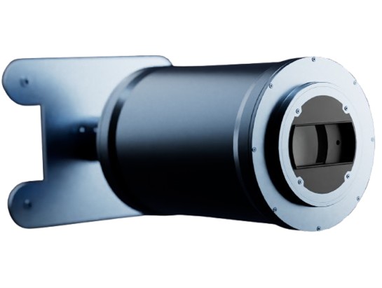 WISE 8K Marine Camera in 316L stainless steel housing with wall bracket