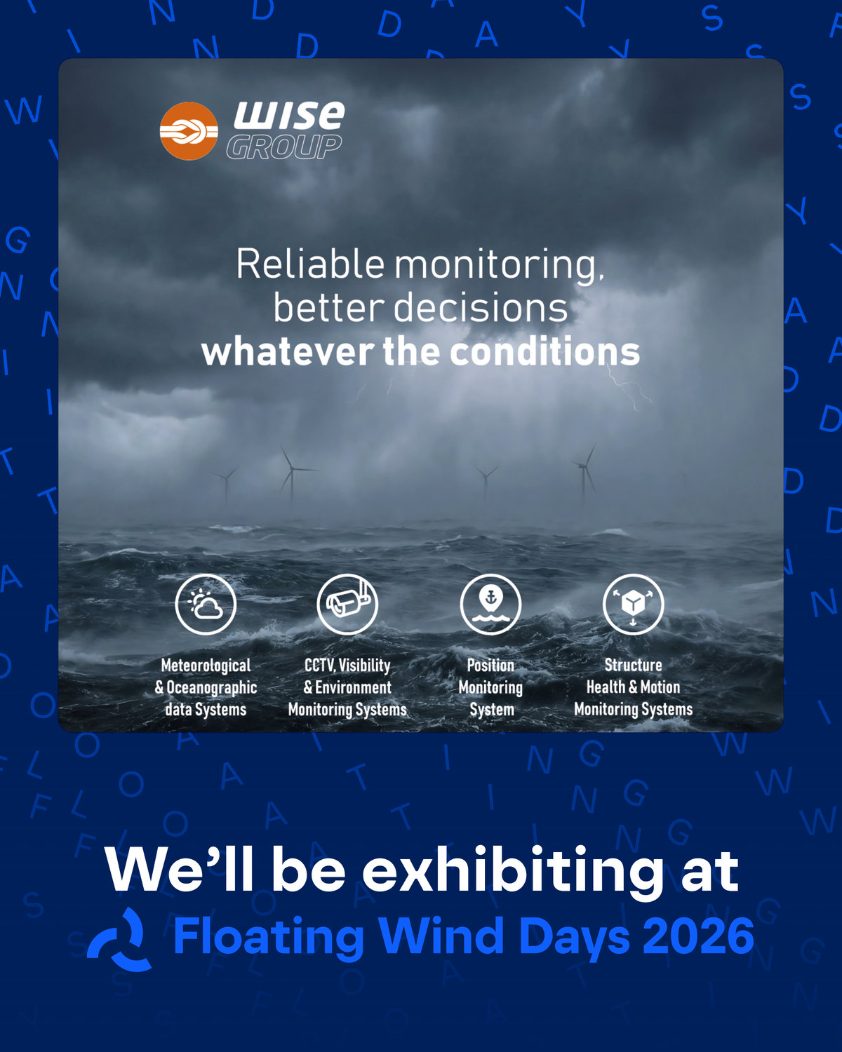 Meet WISE Group at Floating Wind Days 2026