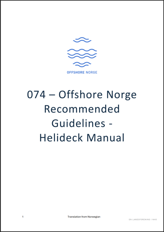 Offshore Norge 074 (Helideck Manual)